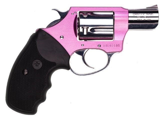 CHARTER ARMS CHÍC LADY .38 SPL. ALUMINUM 5 SHOT 2IN FIXED STANDARD PINK HI-POLISH 53839 - Taurus Savings